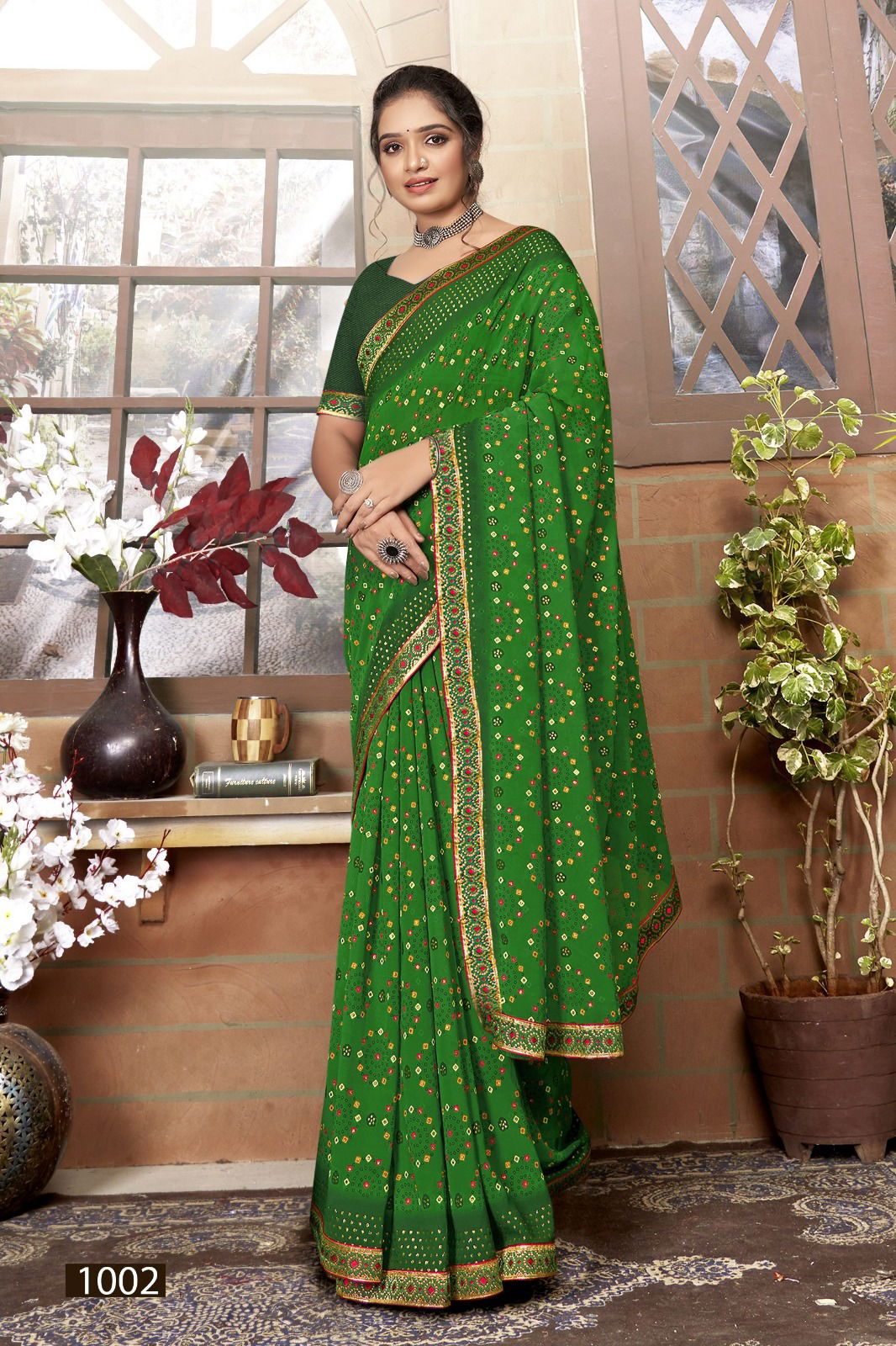 Gajban By Vallabhi Daily Wear Printed Georgette Sarees Wholesale Shop in Surat